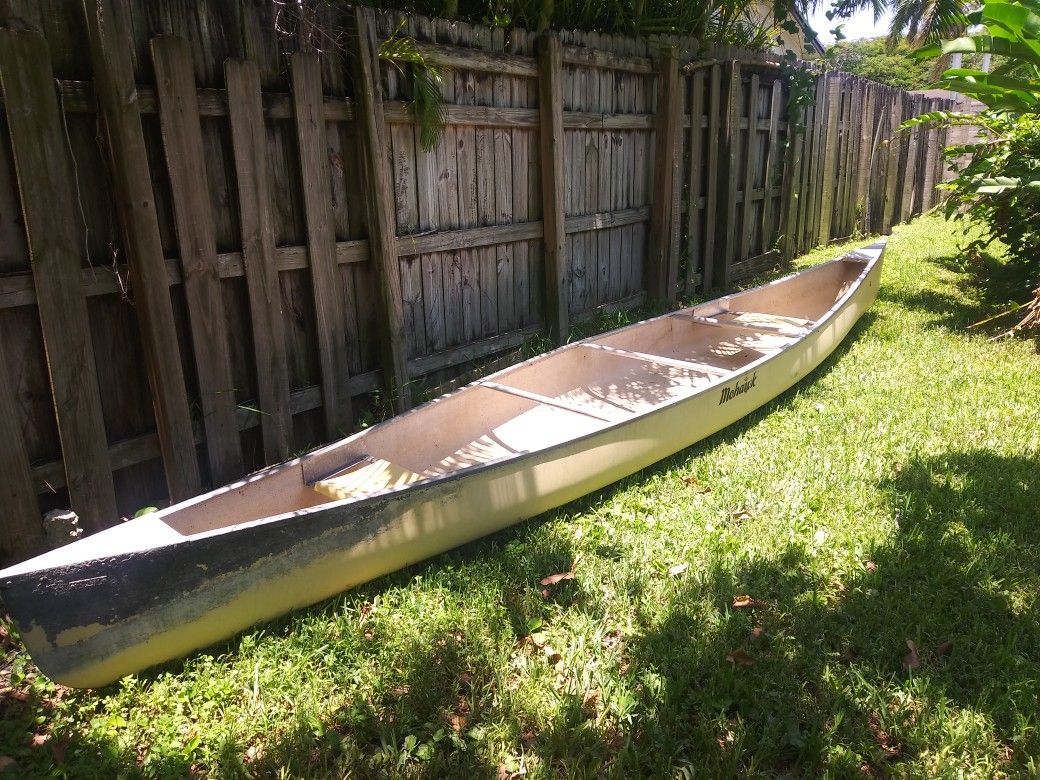 Mohawk 17 ft canoe for Sale in Princeton, FL OfferUp