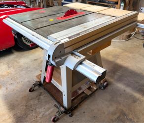 Craftsman 10” table saw with extensions