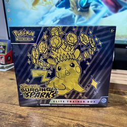 Surging Sparks ETB, Pokemon Card 