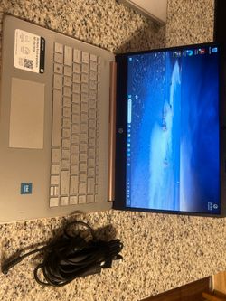 Laptop hp 14 rose gold