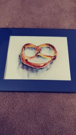 Watercolor painting 10x13