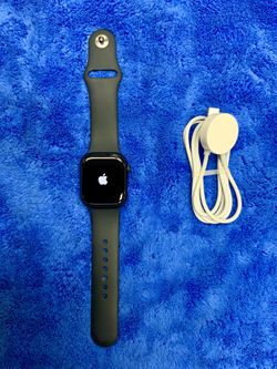 Apple Watch IWatch Series 8 41mm Aluminum Ceramic Bezel Case Ion Glass GPS Water Resistant 50m Wifi Bluetooth iPhone Touchscreen ECG App Fitness 