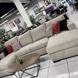 Double Chaise Sectional 🔥 Take It Home With Only $50 Down 