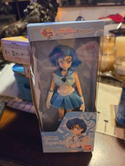 Bandai Style Doll Super Sailor Mercury Figure