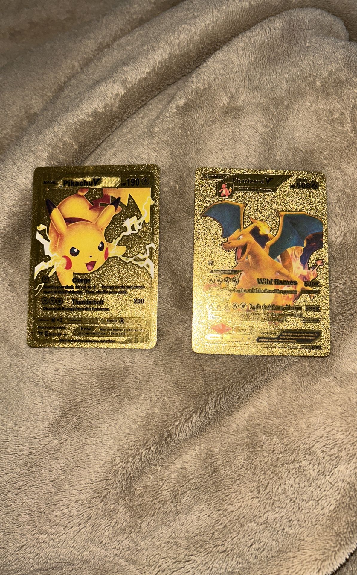 Gold Pokémon Cards MAKE ME A OFFER