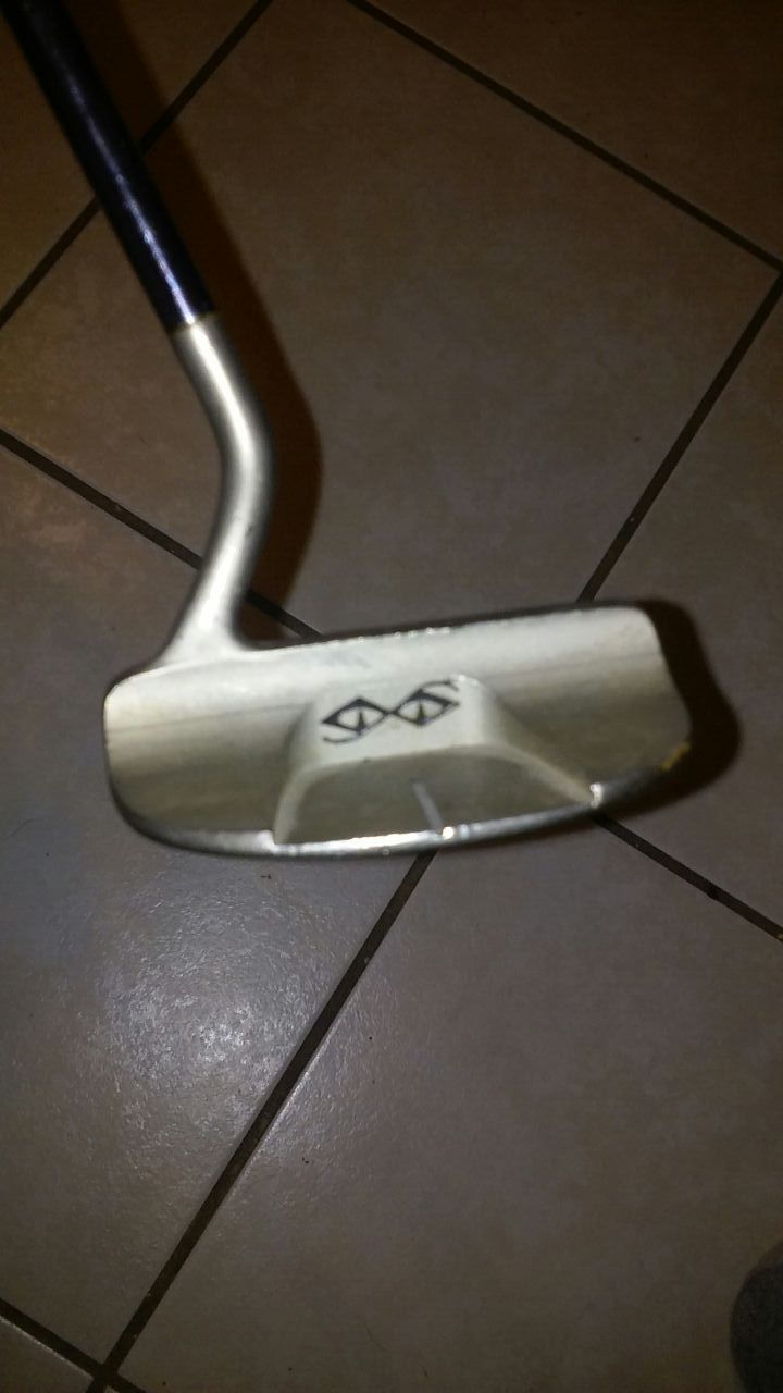 Golf Putter Vintage Blade/Mallet Snake Eyes MCS3 ACR insert & nice Lamkin grip, Nice condition!