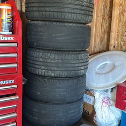 Rims and tires for a 2018 WRX and 2011 WRX 