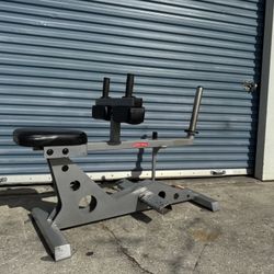 Star Trac seated calf Raise 