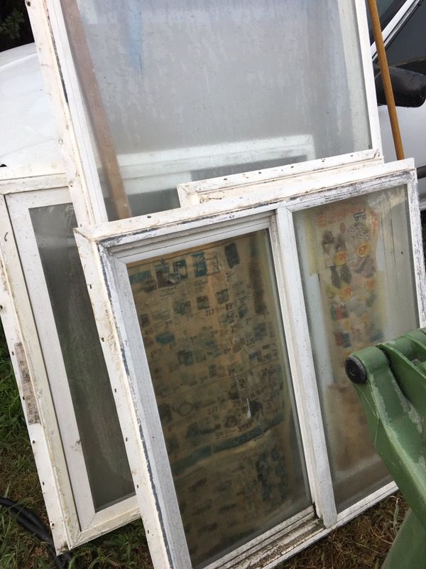 Used windows 60x60 60x36 60x48 4)54x36