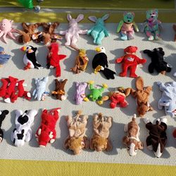 Lot of Beanie Babies 