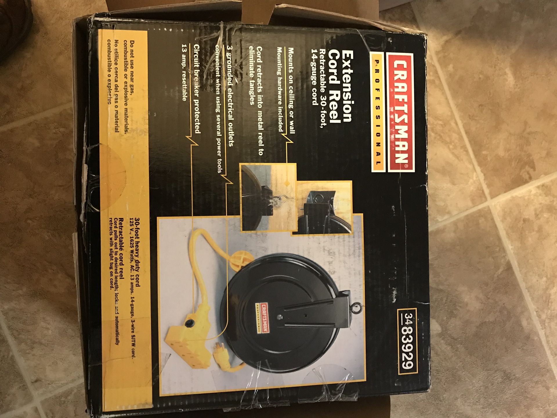 Craftsman professional extension cord reel for Sale in Woodburn, OR