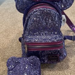 Disney Bag With Wallet And Ears 
