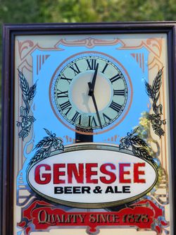 Genesee Beer Wall Clock