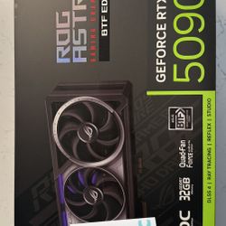 Brand New ASUS ROG Astral BTF Edition NVIDIA GeForce RTX 5090 GPU