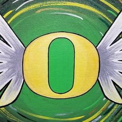 🦆🦆Oregon Ducks Handmade Painting 11x14