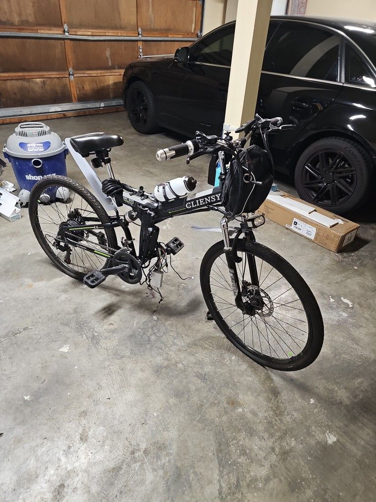 Folding Mountain E. Bike