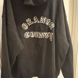 3XL SULLEN HOODIE ORANGE COUNTY