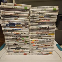 Wii And WiiU Games