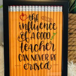 Teacher Appreciation Frame Gift