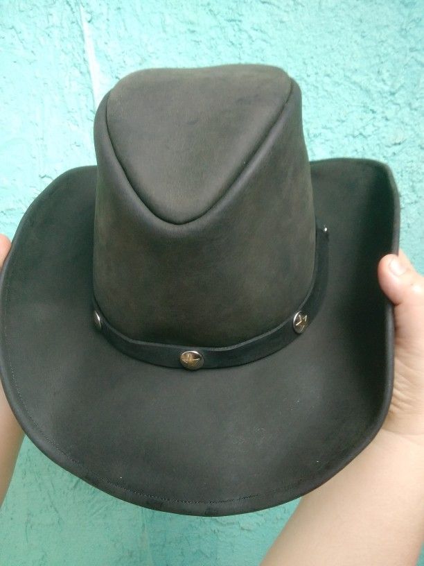 Renegade Leather Cowboy Hat