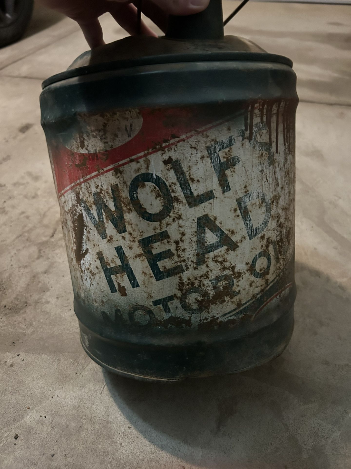 Old Vintage Gas Can