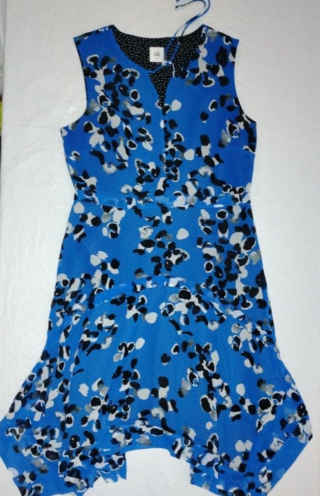 Cabi Dress w/ Handkerchief Hem Size Medium
