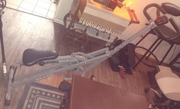 Row And Ride Exercise Bike