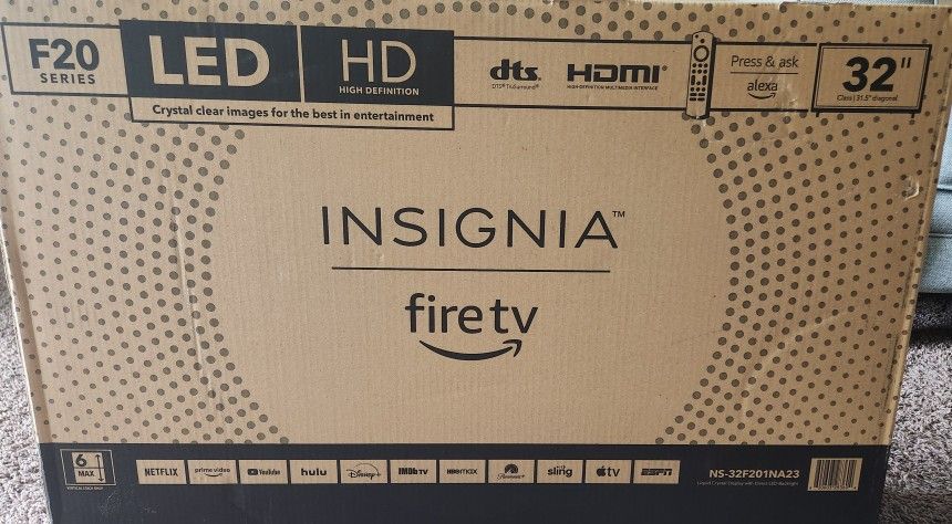 New 32 Inch Hd Led Fire TV