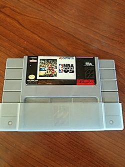 Super Nintendo NBA live 95
