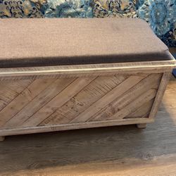 Wood Handmade Blanket Chest  40”L X24”H X18”W