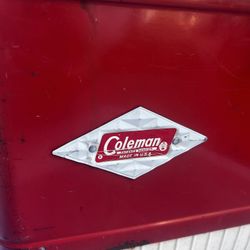 Vintage Coleman Ice Chest