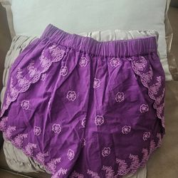 Peek purple shorts