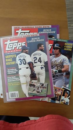 Topps 1990 Sports Card Magazine
