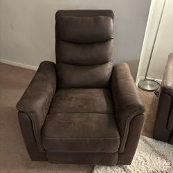 Manual Rocker Recliner Sofa 