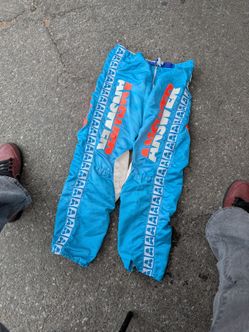 Racing pants from the 1980s