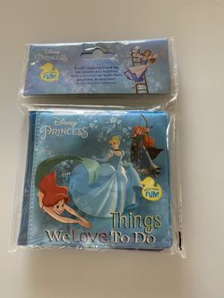 Disney princes infant soft book