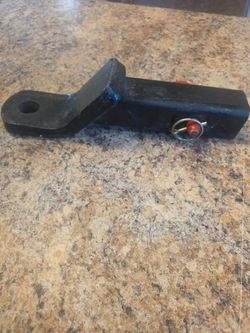 12" Extended Trailer Hitch Drawbar with Pin