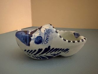 Vintage Delft Blue Clog