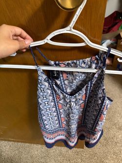 Boho Print Spaghetti Strap Tank Top