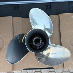 Mercury Enertia 3 Blade Outboard Stainless Steel  Propeller