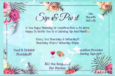 Sip And Paint