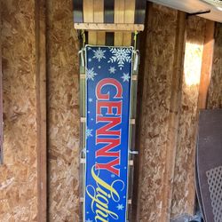 Wooden Toboggan