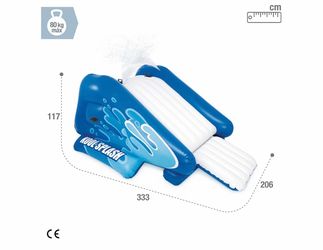 Intex Inflatable Pool Slide Preowned