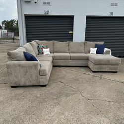 Oversized Sectional Sofa Couch With Chaise