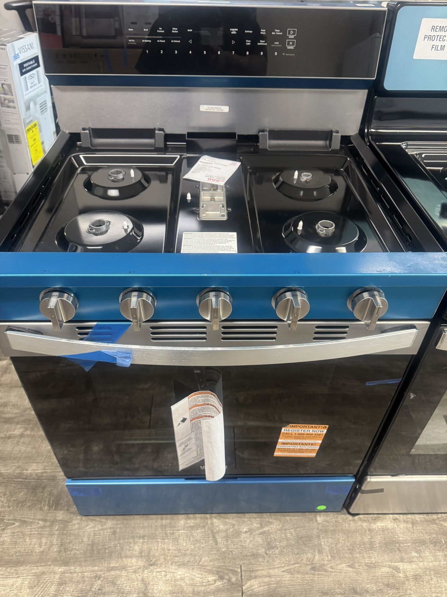 Whirlpool 30” Smart Gas Range