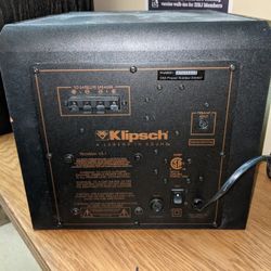 Klipsch Subwoofer For Computer System