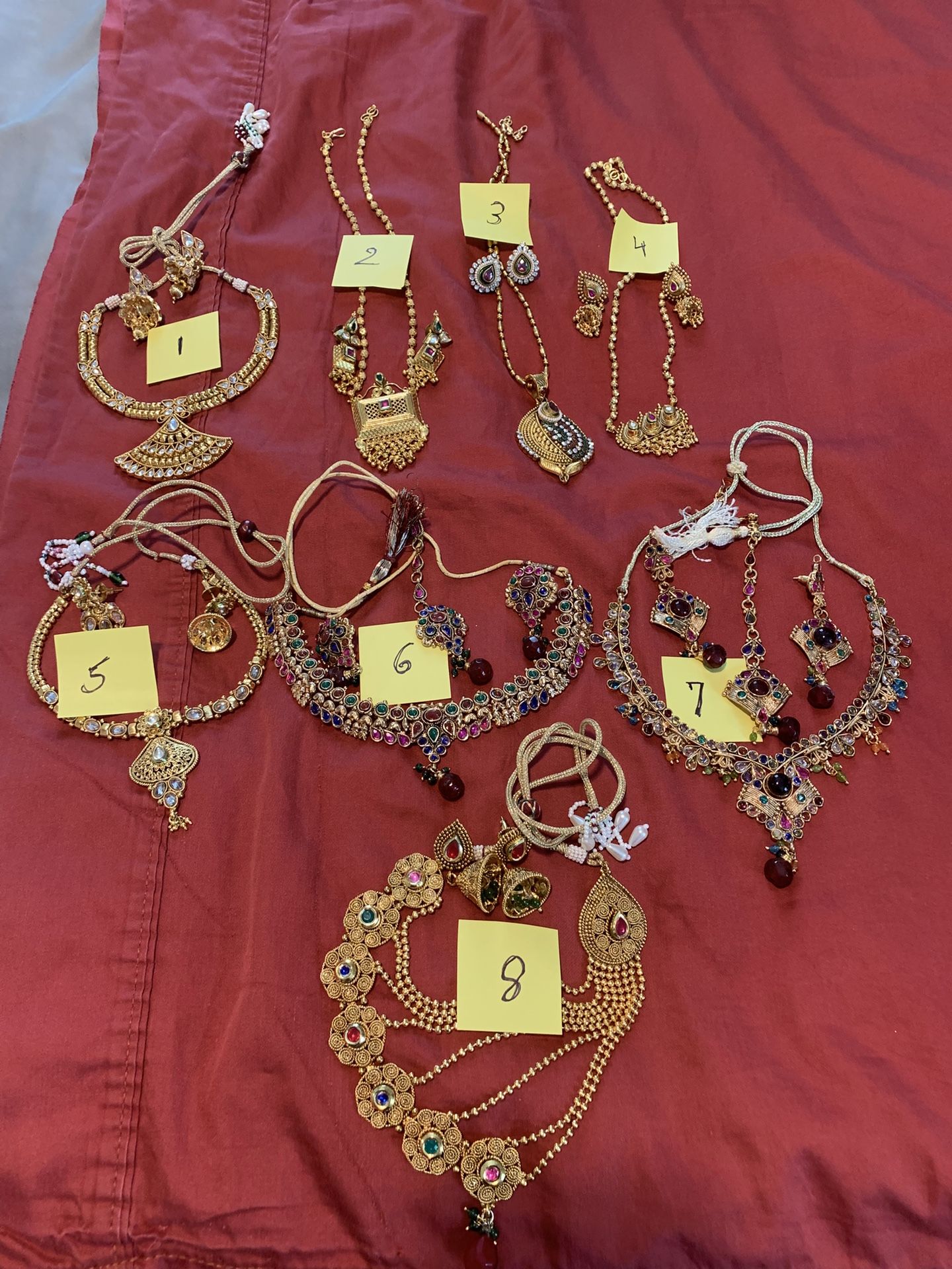 Necklace With Earrings