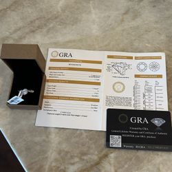 1 CARAT MOISSANTE RING