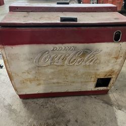 Vintage 1950 Coca Cola Machine Dry Cooler Westinghouse Model WH-12T RARE FIND