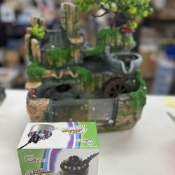 Atomizing rockery water fountain,